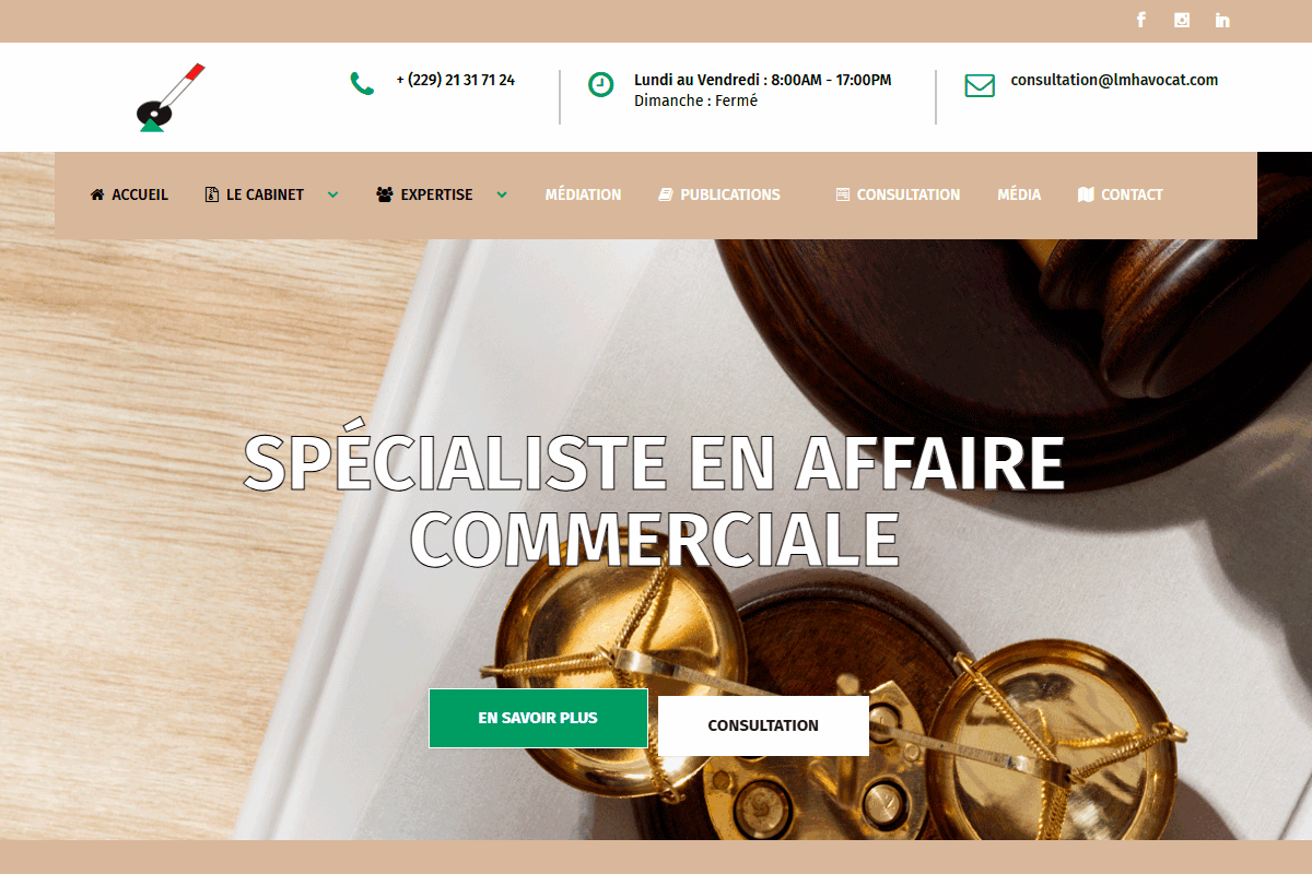 Site-web--LMH-Avocat---Dr.-Me.-HOUNKANRIN-Luc-Martin---Avocat-–-Jurisconsulte